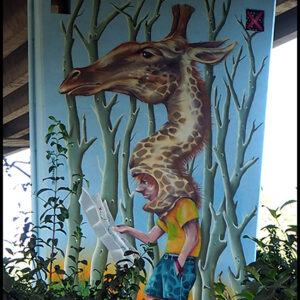 Poster Nen girafa